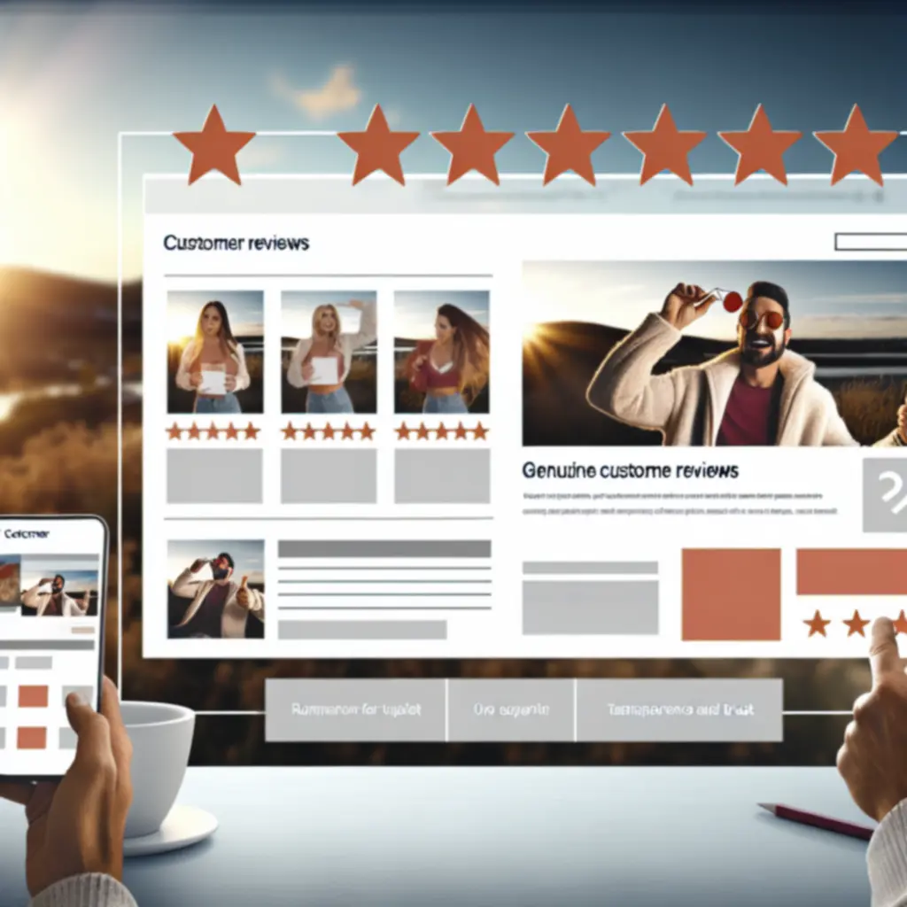 Panel z opiniami klientów i ocenami produktów prezentowany w interfejsie EasyMarketStore